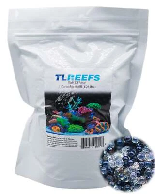 TL Reefs DI Resin, for Reef Aquarium, vacuum seal 1.25lb - Free Shipping!