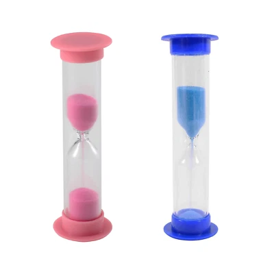 TRIXES 60 Seconds Sand Timer NEW *Both Colours* 1 Minute Sand Timers for Kids