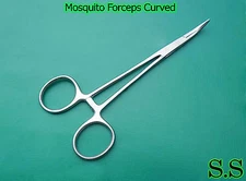 Forceps New 5" Stainless Steel Forceps hook removers Curved Tips