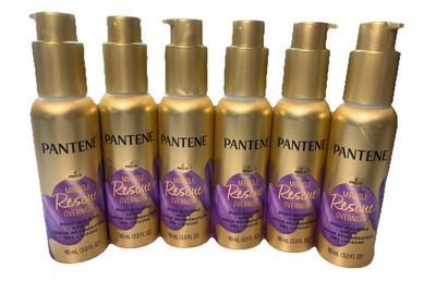 6x Pantene Pro V MIRACLE RESCUE OVERNIGHT Bond Building Serum Each 3oz