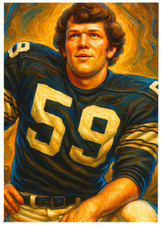 JACK HAM * Pittsburgh Steelers * FOOTBALL * Novelty Art Card * ATC ACEO