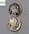 1916-D+1920-S Buffalo Nickel Set/Lot ~ Semi-Key Dates ~ 2 Coins ~ ZBL41