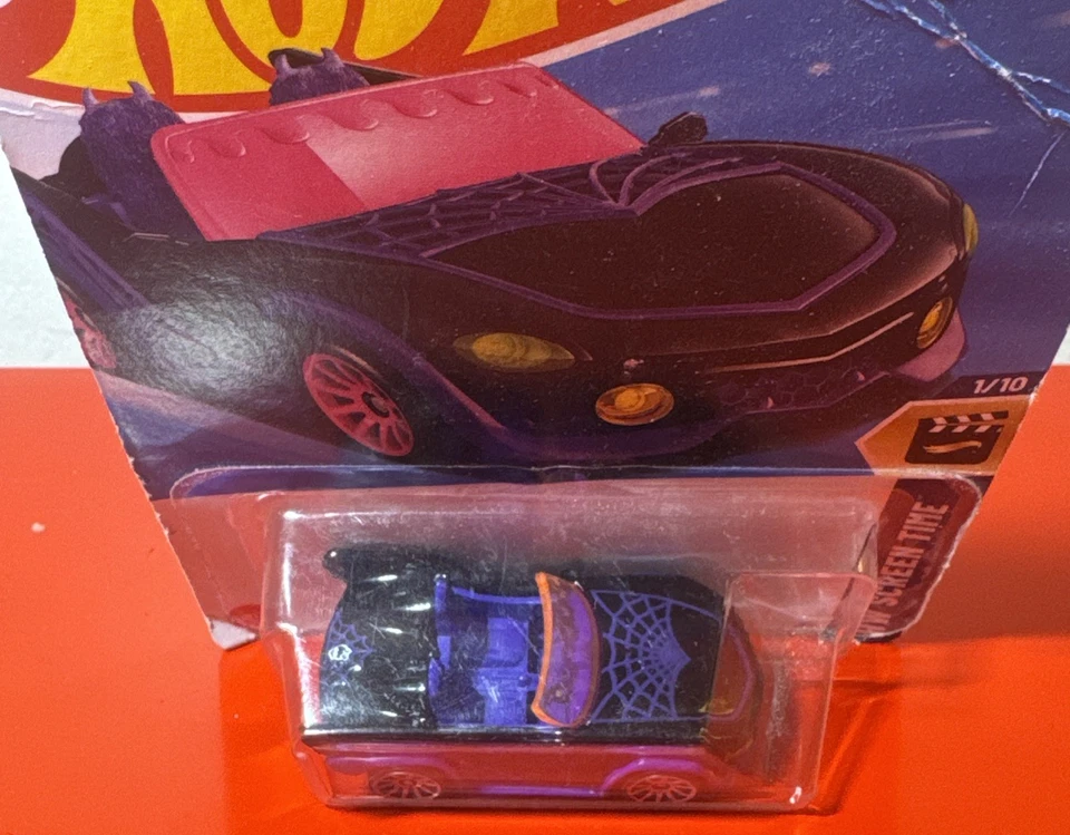 ALL NEW Hot Wheels 2025 HW Screens Time # 1/10 Monster High Ghoul Mobile 3/250 - Image 3 of 4