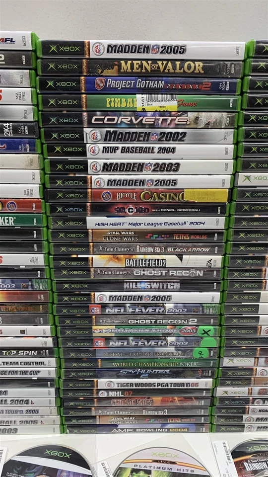 Huge Lot 173 Original Xbox Games Bundle Sports Action Racing Working Disc & Case - Image 3 of 4