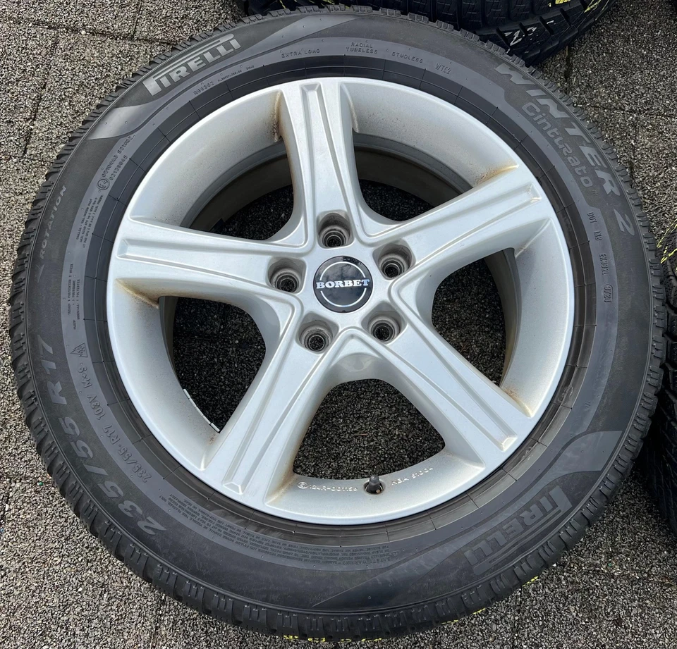 4 ALU WINTERRÄDER VW BUS TRANSPORTER MULTIVAN T5 T6 T6.1 235/55R17 103V FREIHAUS - Bild 4 von 4