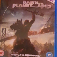 Dawn of the Planet of the Apes Blu-ray 3D 12A/12 Action English UV 2014