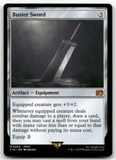 buster sword mtg card Espada mortal MTG - Magic: The GatheringFINAL FANTASY #255 (Espaol)
