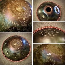 Pan Amor Handpan échelle D hijaz avec étui rigide