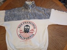 1980s San Francisco California Sweatshirt Size Large Made In USA