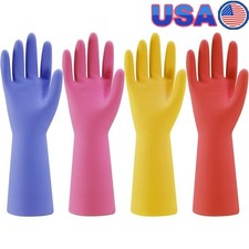 Rubber Cleaning Gloves Non-Slip Comfortable Multi-Purpose Household Kitchen Set