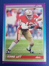 1990 Score Ronnie Lott San Francisco 49ers #170