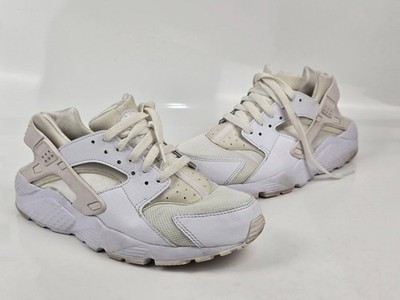 Nike Air Huarache White Sneakers US Size 6.5Y
