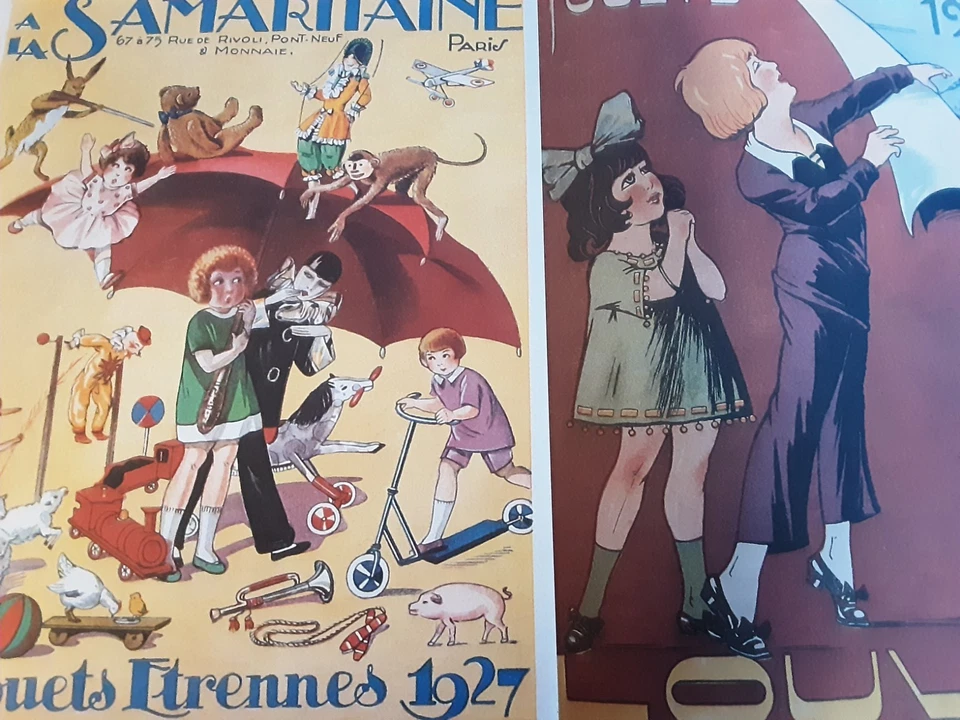 livre de dînettes anciennes merveilleuse dînette faïence jouet ancien cuisinière - Photo 3/4