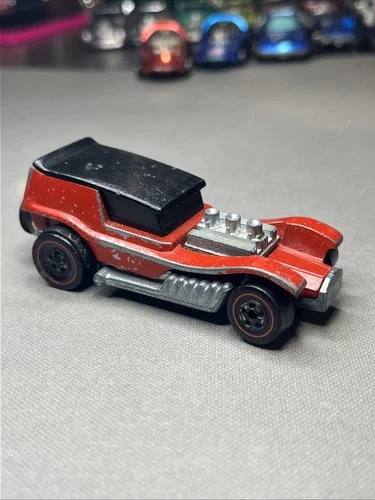 Vintage Hot Wheels Redline Revvers Haulin' Horses Red HK Hong Kong 1973