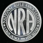 NRA 151st Anniversary 1 oz .999 Fine Silver Round 1871–2022 w/ Capsule