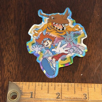 Vending Machine Sticker DIGIMON Sticker (J). VD2