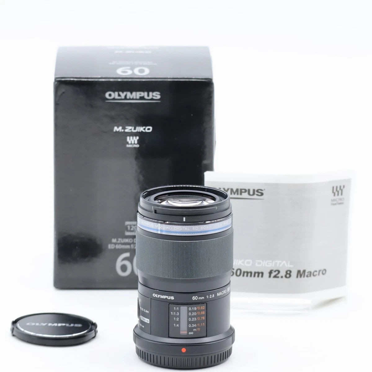 【中古】OLYMPUS M.ZUIKO DIGITAL 60mm F2.8 ED Olympus Zuiko Fixed/Prime 60mm Focal M. Camera Lenses for sale | eBay