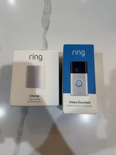 Ring 1080p HD Wi-Fi Video Doorbell Plus Chime 2nd Gen - 8VRASZ-SEN0