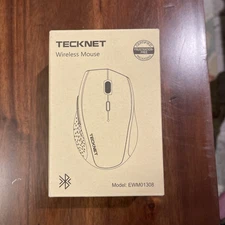 TECKNET - Bluetooth Wireless Mouse - Black EWM01308 4800 DPI