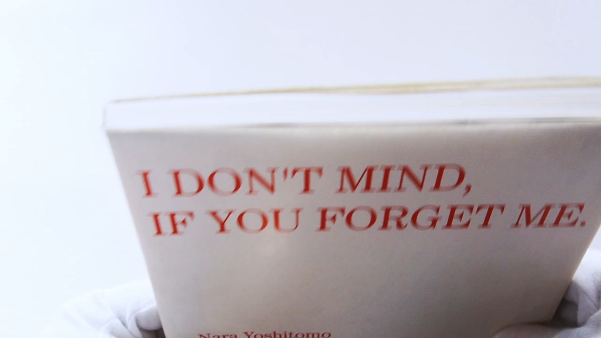 Yoshitomo Nara I don't mind, if you forget me.,book 1st Print