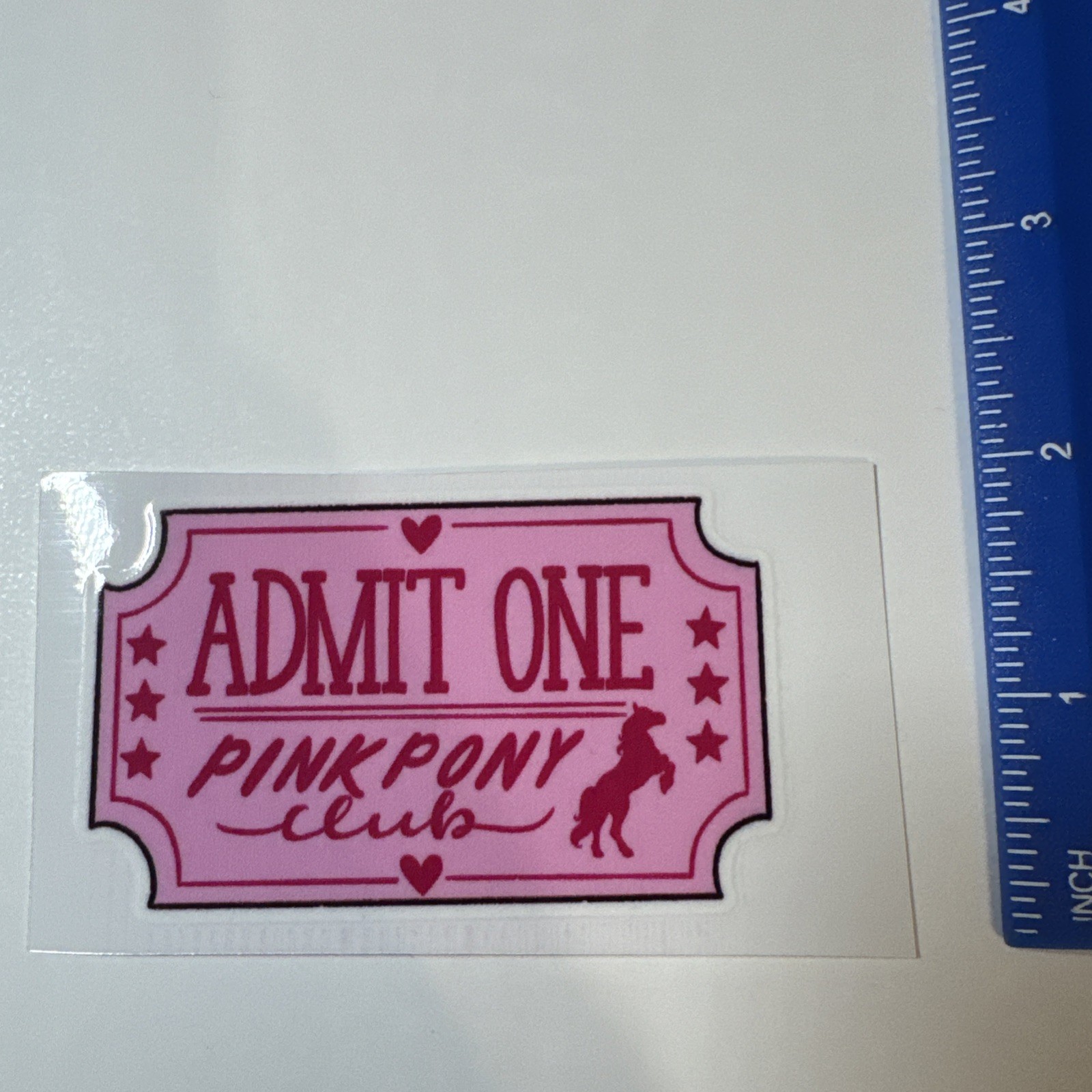 Pink Pony Club Vinyl Sticker Cute Sticker Decal Water Bottle Sticker Decal
