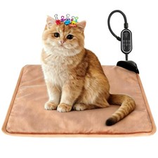 Cat  Dog Heating Pad - 3 Timer and 3 Level Temperature Smart Sensor Electric...