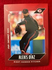 Alexis Diaz 2025 Kahn's Baseball Card Cincinnati Reds SGA #43