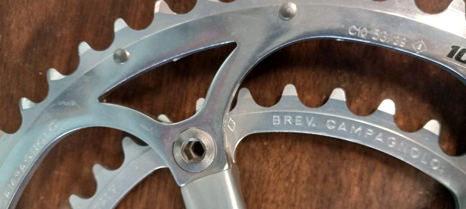 Campagnolo Chorus Crankset 10 Speed Ultra Drive 53/39 170mm - Image 4 of 4