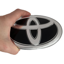 Front Grille Custom Emblem Black Logo Badge Toyota Rav4 2006-2012 Camry Se