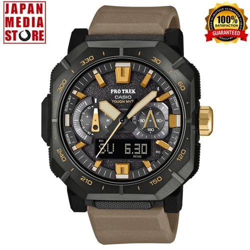 CASIO PRO TREK PRW-B1000-5JF Climber Line Radio Solar Analog Digital Men Watch