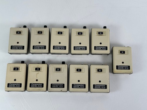 (Posten von 13) Comtek x11 PR-72B drahtloser persönlicher Empfänger mit x2 M 72 - Bild 2 von 14