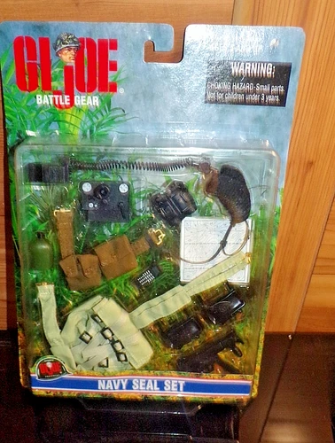 Vintage 1999 Hasbro G.I. JOE Navy Seal Battle Gear Set for 12" Action Figures