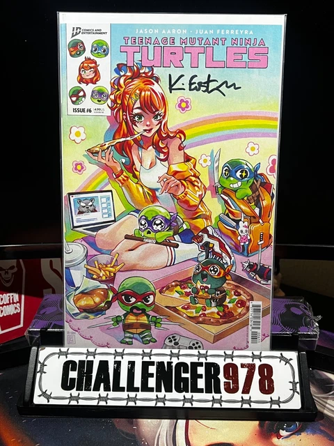 TMNT #6 (2025) Rian Gonzales - Kevin Eastman SIGNED w/ COA - Trade-Dress