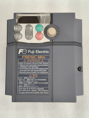FUJI ELECTRIC FRN0002C2S-4A 1.7A 1PS FRENIC MINI VARIABLE FREQUENCY DRIVE FREE