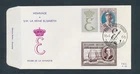 D493538 Belgium FDC Queen Elisabeth Dynasty Museum 1966 P. 183