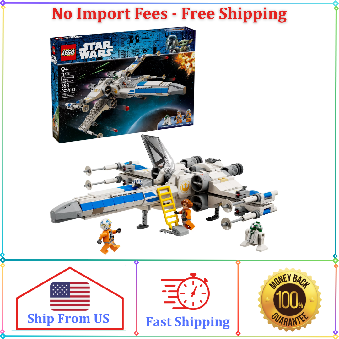 LEGO Star Wars New Republic X-Wing Starfighter Building Toy