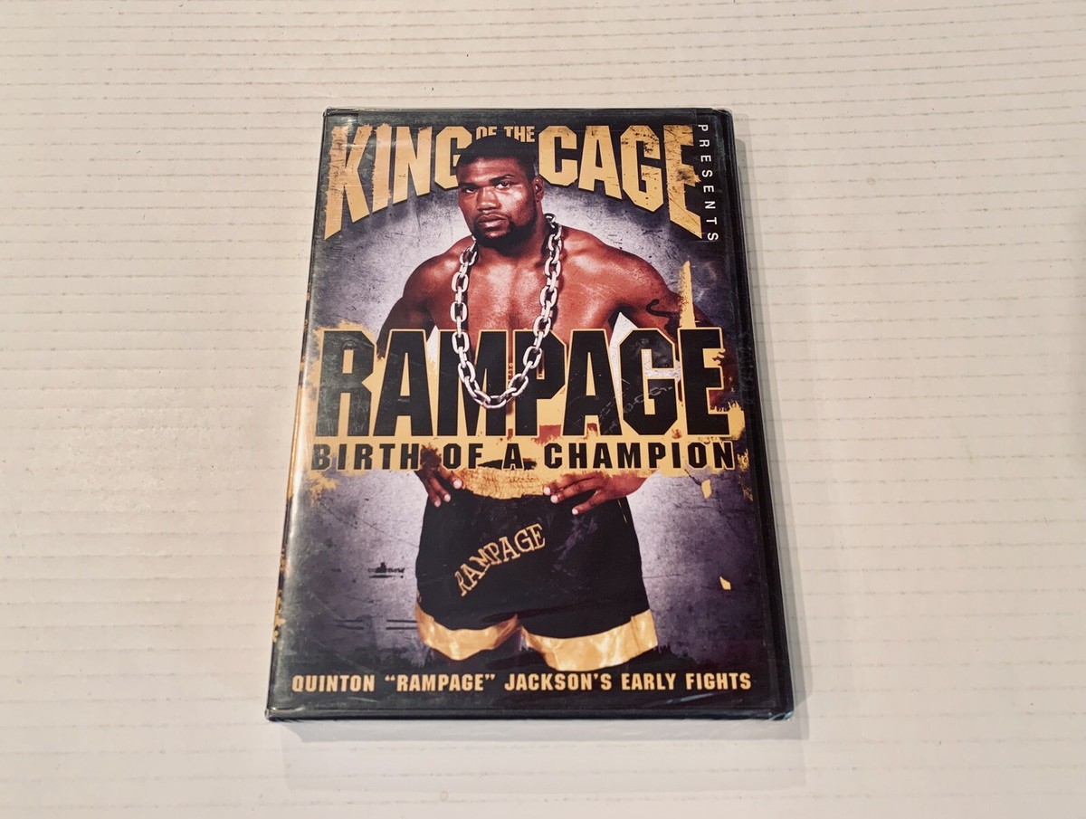 King of the Cage Presents Rampage Birth Of A Champion DVD NEW