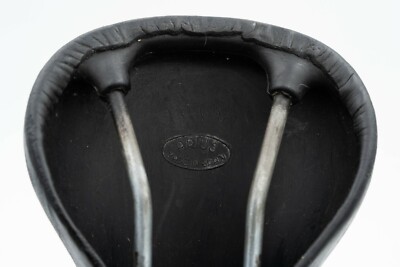 SELLE SPÉCIALE VÉLO DE ROUTE VINTAGE SIÈGE VÉLO CUIR NOIR
