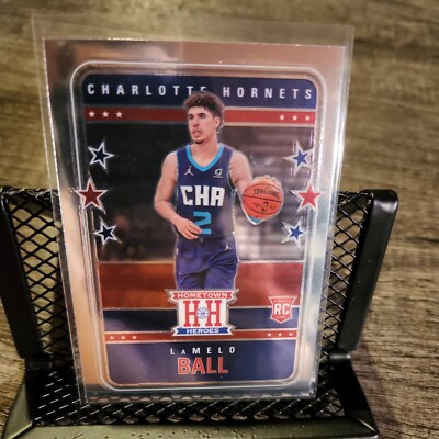 lamelo ball rookie card panini chronicles Hometown Heros Silver!!!! #553