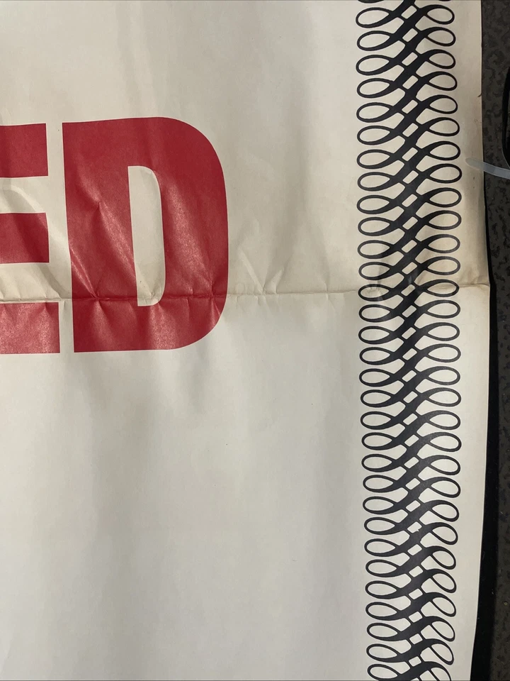 Póster de concesionario Dodge Best In The House Shelby Daytona 1990 6'5" vintage raro Foto 2 de 4