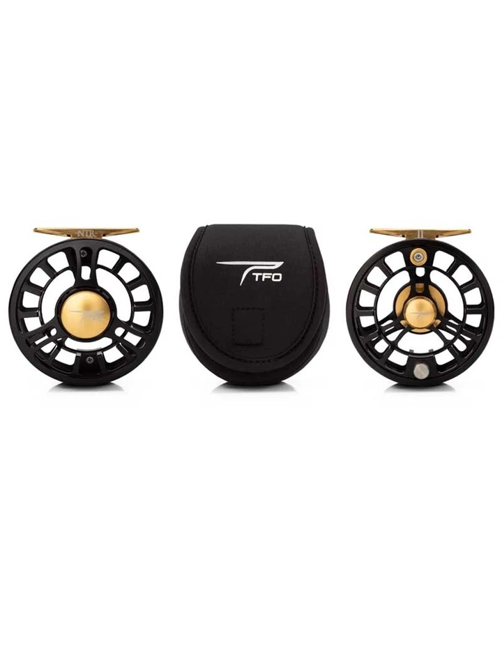 NUEVO CARRETE TEMPLE FORK OUTFITTERS TFO NTR III NEGRO FLY PESO 7-8 $190 Foto 3 de 4