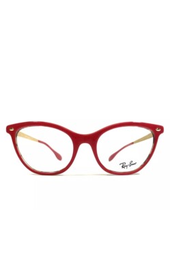 NEW Ray Ban Frames RB 5360 5714 Womens Red Gold Cat Eyeglasses Frames 54 18 145