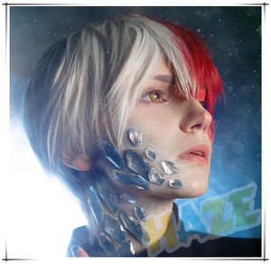 My Hero Academia Todoroki Shouto Half White Half Red Adult Hair