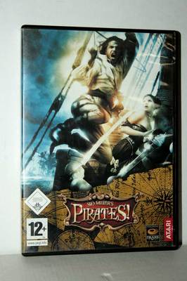 SID MEIERS PIRATES GAME USED PC CDROM ITALIAN VERSION ML3 43259