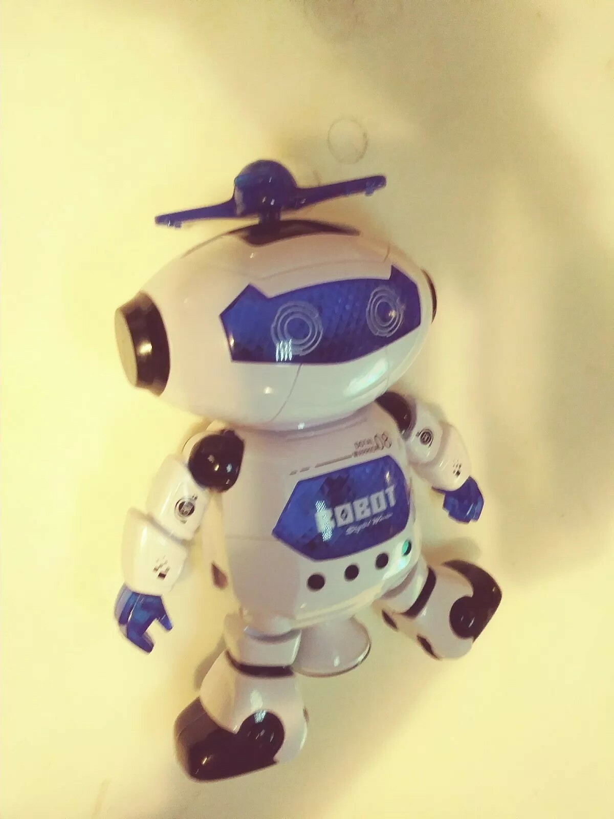 dancing disco robot by toy chef