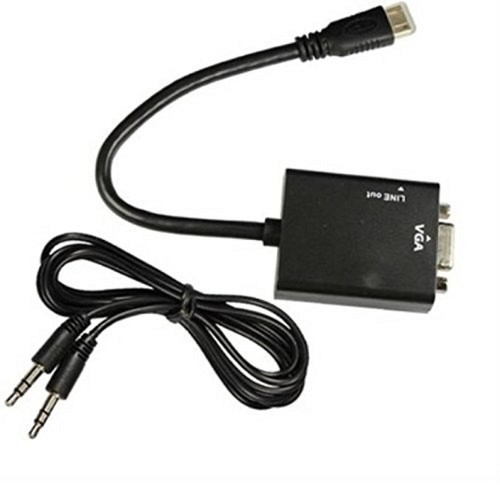 HDMI Male to VGA Female 1080p HD Adapter Video Cable Converter For Smartphones - Picture 7 of 10