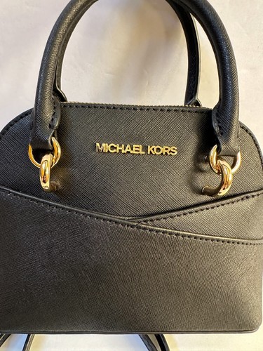 MICHAEL KORS JET SET TRAVEL XS DOME SHOULDER CROSSBODY BAG BLACK $328 - Picture 10 of 10