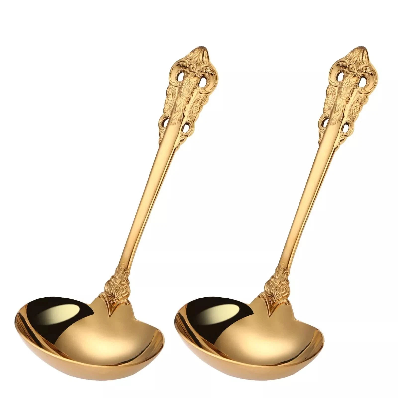 Mafier 2 Piece Sauce Ladles Stainless Steel Large 1oz. Serving Spoon Gravy Soup
Opens in a new windo