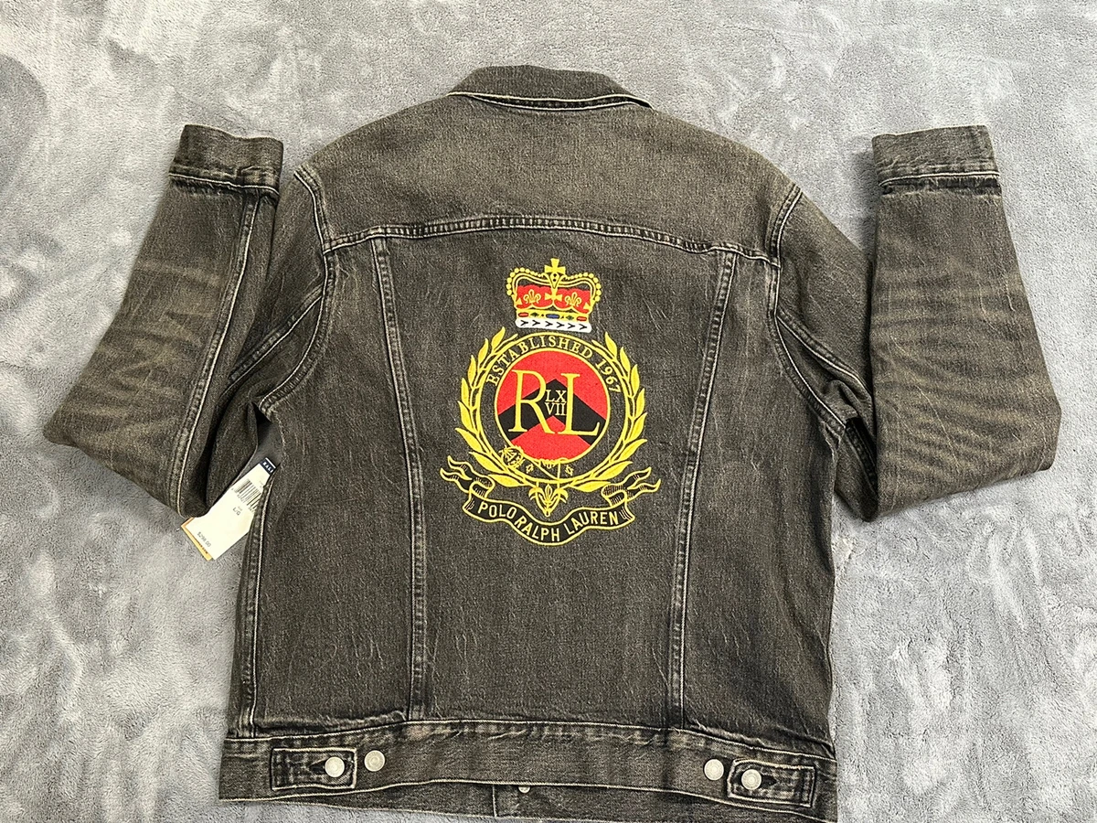 Polo ralph lauren stretch denim trucker jacket sales