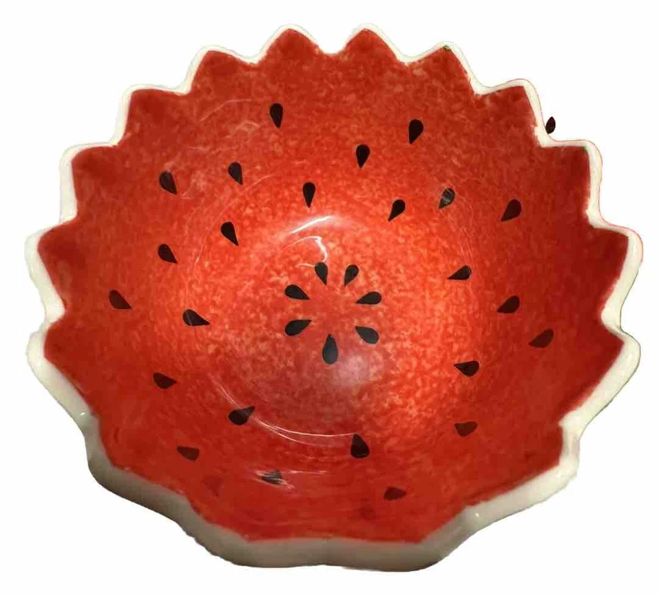 Conjunto de tigelas de melancia da Pier 1 Imports - Imagem 3 de 4